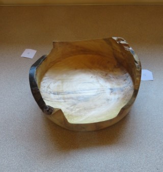 Live edge dish by Nick Adamek